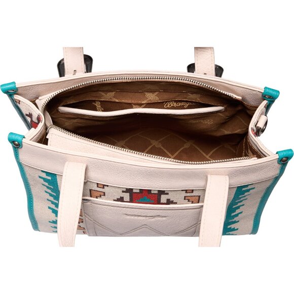 ***Wrangler Aztec-Print Satchel with Buckles*** - Picture 4 of 5
